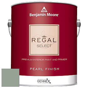 Benjamin Moore 550 Regal Select Waterborne Interior Pearl Finish краска цвет 698 Grenadier Pond