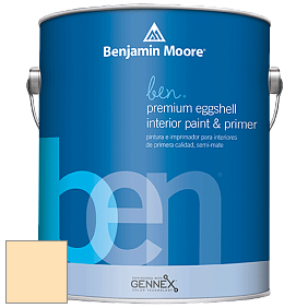 Benjamin Moore Ben W626 Premium Interior Latex Eggshell краска цвет 310 Popcorn Kernel