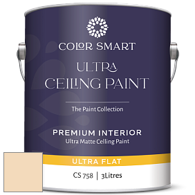 COLOR SMART CS 758 ULTRA CEILING PAINT ультраматовая краска цвет 917 Virginia Beach