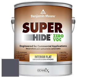 Benjamin Moore 355 Super Hide Zero Voc Interior Flat краска цвет 1428 Wood Violet
