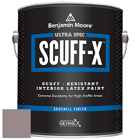 Benjamin Moore 485 Ultra Spec SCUFF-X Interior Eggshell Finish краска цвет 2114-40 Wet Concrete
