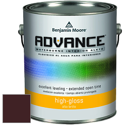 Benjamin Moore 794 Advance Interior Paint-High Gloss глянцевая алкидная эмаль цвет RAL 3007 