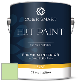COLOR SMART CS 745 ELIT PAINT глубокоматовая моющаяся краска цвет 2030-50 Shimmering Lime