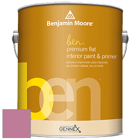 Benjamin Moore Ben W625 Premium Interior Latex Flat краска цвет 2085-40 Taste of Berry