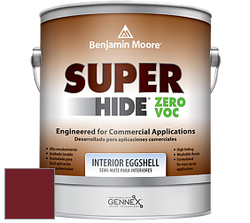 Benjamin Moore 357 Super Hide Zero Voc Interior Eggshell краска цвет RAL 3004 