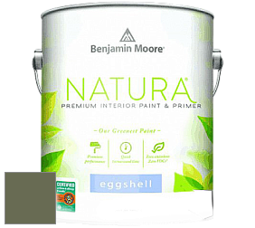 Benjamin Moore 513 Natura Interior Eggshell Finish краска с блеском цвет 441 Alligator Alley