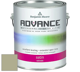 Benjamin Moore 792 Advance Interior Paint-Satin эмаль цвет 481 Dill Weed