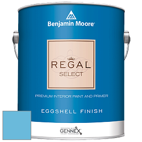 Benjamin Moore 549 Regal Select Waterborne Interior Eggshell Finish краска цвет 789 Sea to Shining Sea