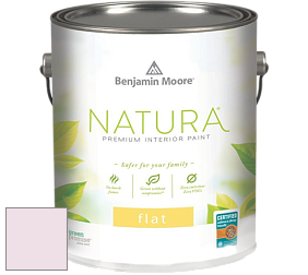 Benjamin Moore 512 Natura Interior Flat Finish матовая краска цвет NCS S 0510-R30B 