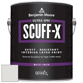 Benjamin Moore 484 Ultra Spec SCUFF-X Interior Matte Finish краска цвет 2112-70 American White