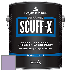 Benjamin Moore 485 Ultra Spec SCUFF-X Interior Eggshell Finish краска цвет 1390 Hydrangea