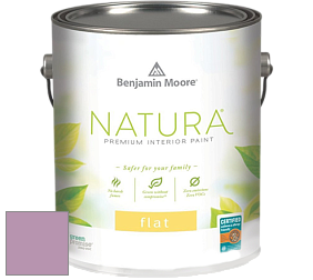 Benjamin Moore 512 Natura Interior Flat Finish матовая краска цвет 1370 Victorian Purple