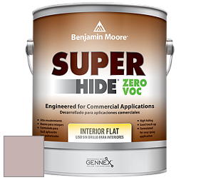 Benjamin Moore 355 Super Hide Zero Voc Interior Flat краска цвет AF-610 