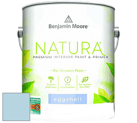Benjamin Moore 513 Natura Interior Eggshell Finish краска с блеском цвет 799 Mediterranean Breeze