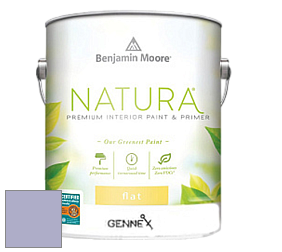 Benjamin Moore 514 Natura Interior Semi-Gloss Finish краска цвет 1404 Crocus