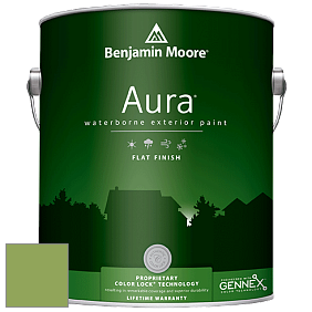 Benjamin Moore Aura 629 Waterborne Exterior Flat Finish краска цвет 427 Napa Vineyards