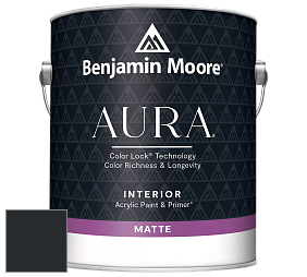 Benjamin Moore Aura 522 Interior Paint - Matte краска цвет RAL 9011 