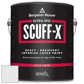 Benjamin Moore 486 Ultra Spec SCUFF-X Interior Satin Finish краска цвет NCS S 0603-R40B 