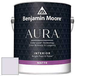Benjamin Moore Aura 522 Interior Paint - Matte краска цвет 1394 Sugarplum