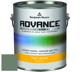 Benjamin Moore 794 Advance Interior Paint-High Gloss глянцевая алкидная эмаль цвет 636 Willow Grove
