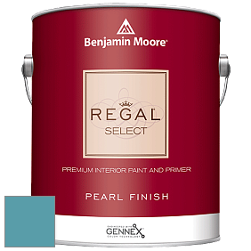 Benjamin Moore 550 Regal Select Waterborne Interior Pearl Finish краска цвет 748 Blue Toile