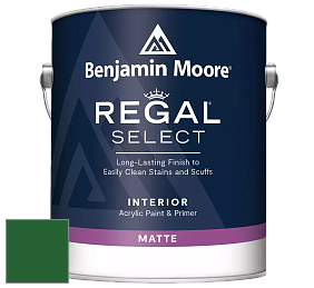 Benjamin Moore 548 IRegal Select Interior Paint - Matte краска цвет RAL 6002 
