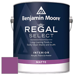 Benjamin Moore 548 IRegal Select Interior Paint - Matte краска цвет 2074-30 Twilight Magenta