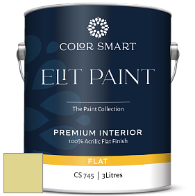 COLOR SMART CS 745 ELIT PAINT глубокоматовая моющаяся краска цвет NCS S 1030-G80Y 