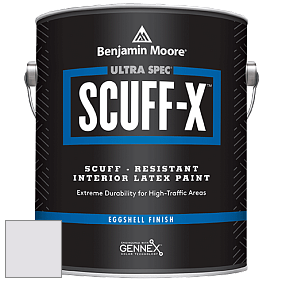 Benjamin Moore 485 Ultra Spec SCUFF-X Interior Eggshell Finish краска цвет 2117-70 Dreamy Cloud