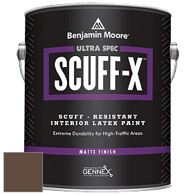 Benjamin Moore 484 Ultra Spec SCUFF-X Interior Matte Finish краска цвет 2110-10 Taupe