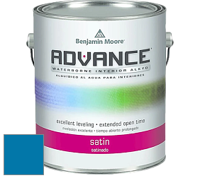 Benjamin Moore 792 Advance Interior Paint-Satin эмаль цвет 791 Paddington Blue