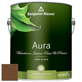 Benjamin Moore Aura 528 Waterborne Interior Semi-gloss Finish краска цвет RAL 8007 