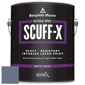 Benjamin Moore 484 Ultra Spec SCUFF-X Interior Matte Finish краска цвет 1427 French Violet