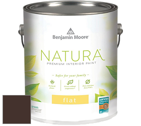 Benjamin Moore 512 Natura Interior Flat Finish матовая краска цвет RAL 8017 