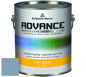 Benjamin Moore 794 Advance Interior Paint-High Gloss глянцевая алкидная эмаль цвет 838 Denim Wash