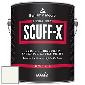Benjamin Moore 486 Ultra Spec SCUFF-X Interior Satin Finish краска цвет OC-122 Cotton Balls
