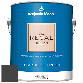 Benjamin Moore 549 Regal Select Waterborne Interior Eggshell Finish краска цвет 2120-10 Jet Black