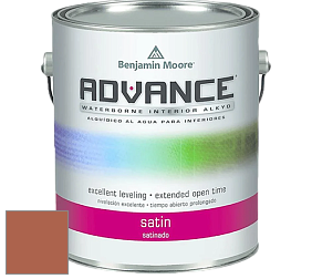 Benjamin Moore 792 Advance Interior Paint-Satin эмаль цвет 2175-30 Rust