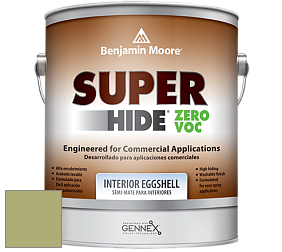 Benjamin Moore 357 Super Hide Zero Voc Interior Eggshell краска цвет 538 Vienna Green