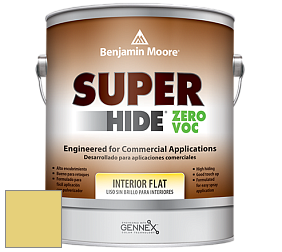 Benjamin Moore 355 Super Hide Zero Voc Interior Flat краска цвет NCS S 1040-G90Y 