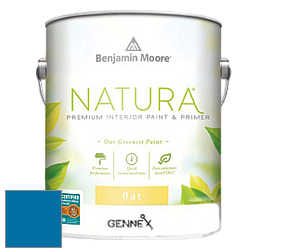 Benjamin Moore 514 Natura Interior Semi-Gloss Finish краска цвет NCS S 3060-R90B 
