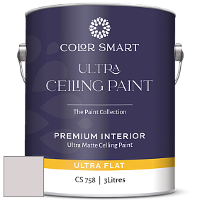 COLOR SMART CS 758 ULTRA CEILING PAINT ультраматовая краска цвет 2114-60 Hint of Violet