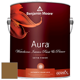 Benjamin Moore Aura 526 Waterborne Interior Satin Finish покрытие цвет NCS S 5040-Y10R 