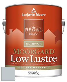 Benjamin Moore W103 Regal Select Exterior Paint-MoorGard Low Lustre Finish краска цвет 1626 Gentle Gray