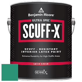 Benjamin Moore 486 Ultra Spec SCUFF-X Interior Satin Finish краска цвет NCS S 3050-B90G 