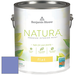 Benjamin Moore 512 Natura Interior Flat Finish матовая краска цвет 2068-40 California Lilac