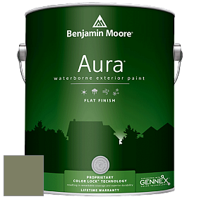 Benjamin Moore Aura 629 Waterborne Exterior Flat Finish краска цвет HC-122 BM HC-122