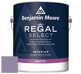 Benjamin Moore 548 IRegal Select Interior Paint - Matte краска цвет 1384 Carolina Plum