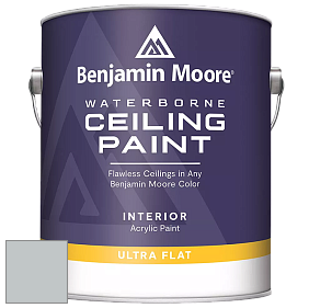 Benjamin Moore 508 Waterborne Ceiling Paint краска для потолков цвет 1598 Silver Lake