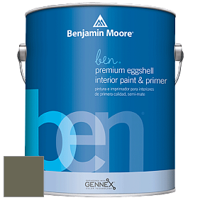 Benjamin Moore Ben W626 Premium Interior Latex Eggshell краска цвет 476 Jade Romanesque